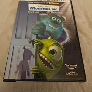 Disney Pixar Monsters Inc. DVD